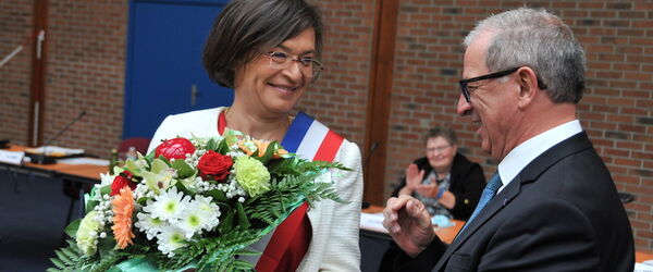 Sandrine GOMBERT succède à Marc BURY au fauteuil majoral